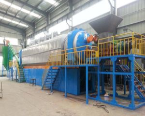 Huayin Continuous Waste Tire to Oil Pyrolysis Plant