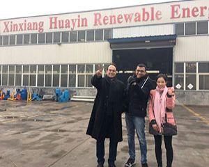 Egypt Customer Visited Huayin Factory