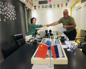 Congratulation! Russian client signed contract with Huayin