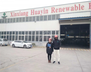 Welcome Ghana Client Visit Huayin Pyrolysis Factory
