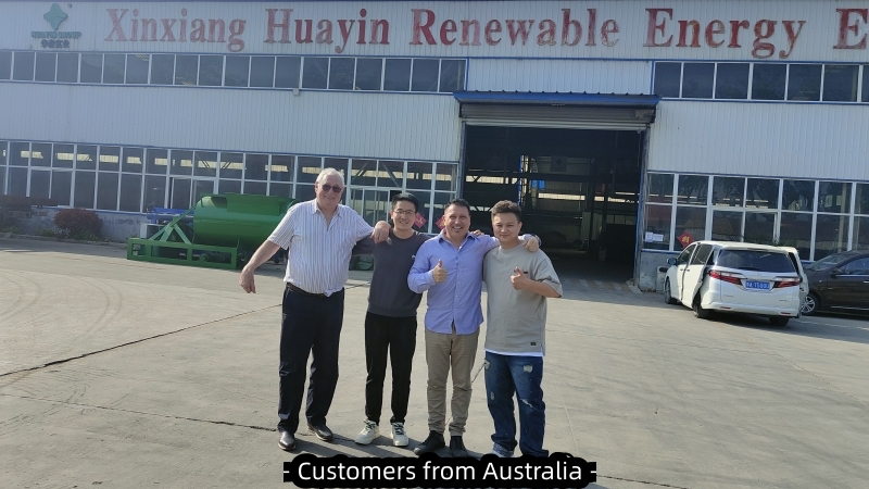 Huayin waste tyre and plastic pyrolysis plant