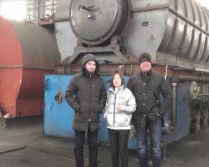 Russian Customers Visit Huayin Factory