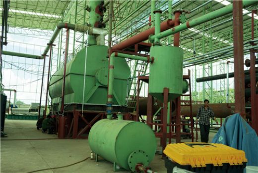 Green Renewable Waste Engine Oil Refining Project