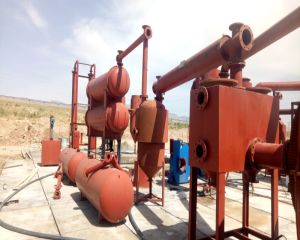 Pyrolysis and Distillation Plant in Iran
