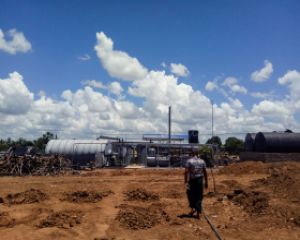Overview of Huayin Waste Tire to Fuel Oil Pyrolysis Plant in Sri Lanka Client's Site