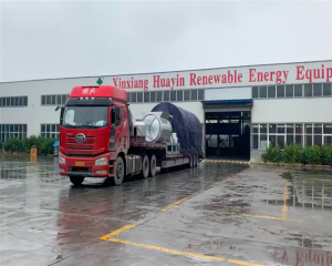 Delivered 10ton Pyrolysis Plant to Saudi Arabia