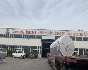 Huayin delivered the F4000 pyrolysis plant to Czech