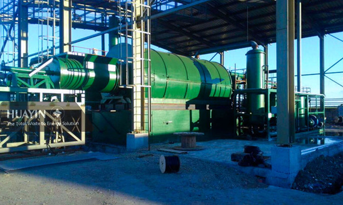 waste plastic pyrolysis plant