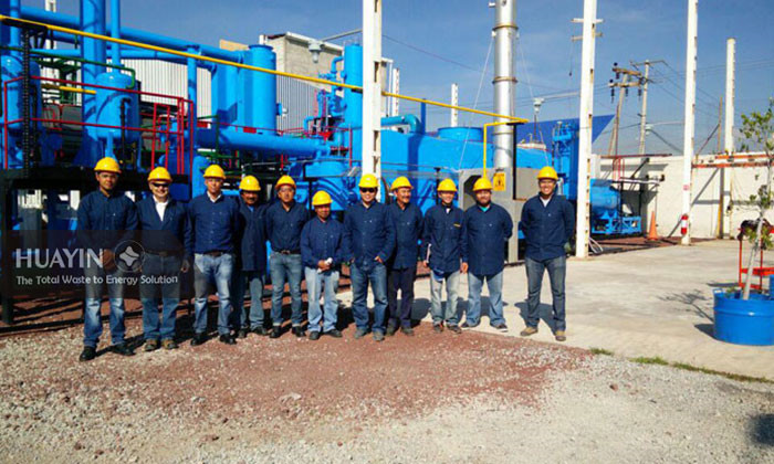 tire pyrolysis plant